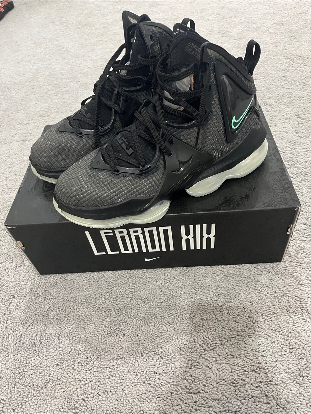 Nike LeBron XIX High-Top Sneakers -